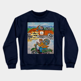 macchine, motori, ragazze, città, traffico, colori, se un giorno per sbaglio, Augusto Re Crewneck Sweatshirt